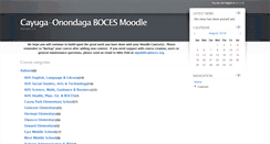 Desktop Screenshot of moodle.cayboces.org