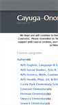 Mobile Screenshot of moodle.cayboces.org